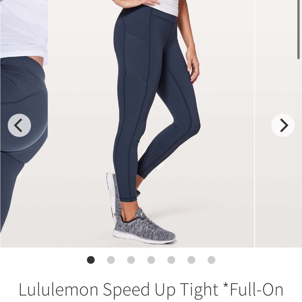 Lululemon Speed Up Tight 28” in Navy